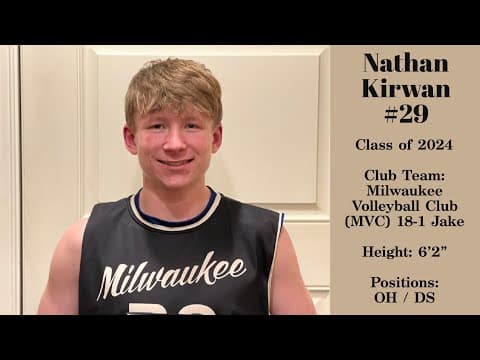 Video of 2023 Nathan Kirwan Midwest Boys Point Series - Menomonee Falls, WI