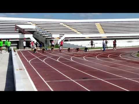 Video of Alondra Toledo 100m (first international meet) 