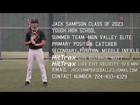 Video of Jack Sampson Class of 2023