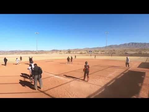 Video of Zoe Valdez 2023 vs Corona Angels FTS 16u