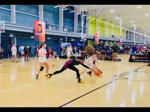 Video of Jocie Rudd (2028). Bearcat Classic, 5-6 April 2025, Cincinnati, OH. 14.7 ppg & 2.7 spg