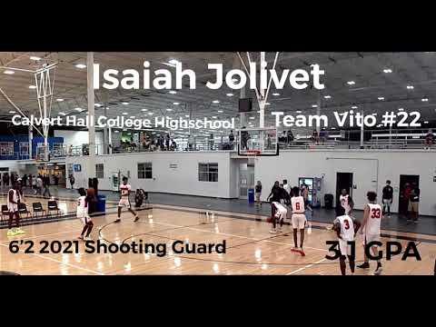 Video of Isaiah Jolivet 2021 6’2 Shooting Guard Spooky Nook Weekend highlights