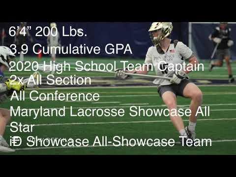 Video of Joe Ims class of 2022 Defense 2020 Lacrosse Highlights