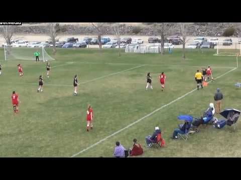Video of Jordyn Ellsworth #28 Red - condensed play BNT v Nova Gold