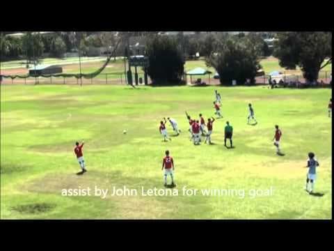 Video of John Letona assist for winning goal championship
