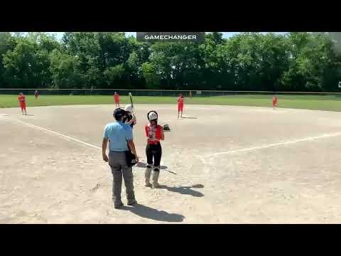 Video of Marli Perkins USA Softball Memorial Day Tournament KC 2023 pt. 1