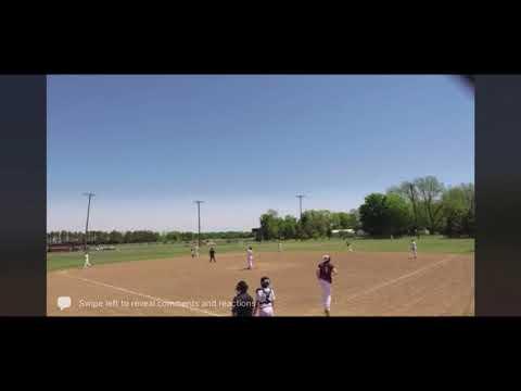 Video of junior year highlights at the plate