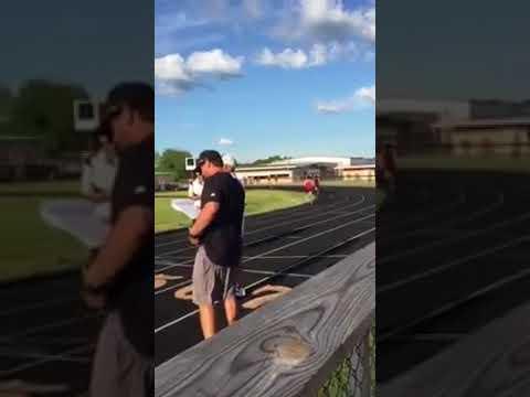 Video of 2017 District 800 Meter Run, 1st place