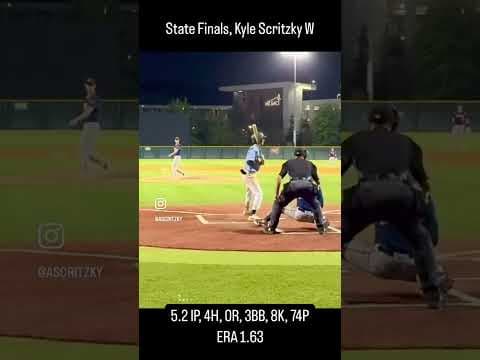 Video of Multi-Slot CA State Finals 3C2A 5.2 IP 0R 1.63 ERA (Season)