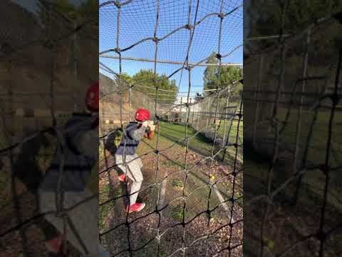 Video of Rear view - hitting video