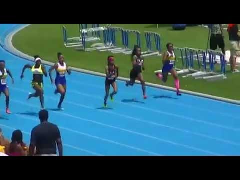 Video of 2015 USATF JO Region 3 Championships -100 Meter Dash 15-16 Division Girls