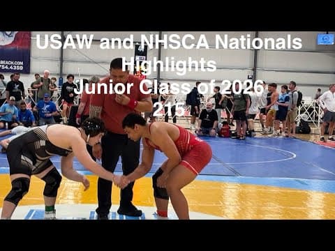 Video of USAW and NHSCA Nationals Highlights 