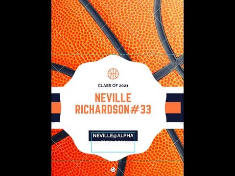 Video of Neville Richardson #33 Prolific Prep Select/GSP Feb 2021