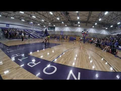 Video of Addie Robertson #4 OH 2018 HS Season Hitting/ Serving 