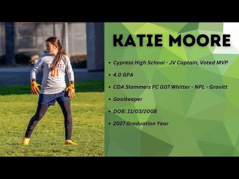 Video of Katie Moore - Goalkeeper Reel