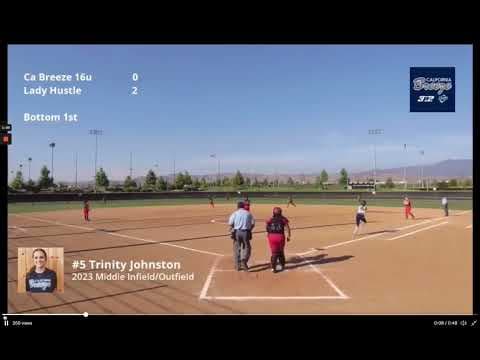 Video of 2023 Trinity Johnston PGF Nationals 2021 HITS!!!