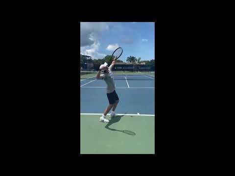 Video of Russell Bagley: Serves, Forehands, and Backhands
