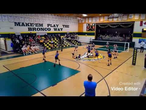Video of Emma Goodman volleyball highlights