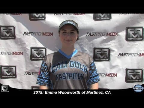 Video of 2019 Emma Woodworth Catcher and Third Base Softball Skills Video