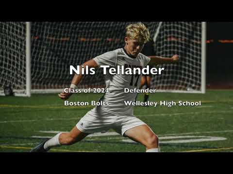 Video of Nils Tellander 2022 Game Film