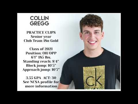Video of Collin Gregg, Practice/Skills clips 10/2020