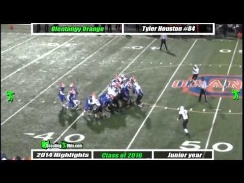 Video of Tyler Houston 2014 Junior Film #84 DE/TE