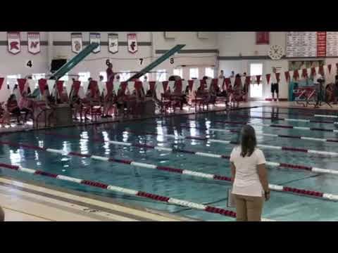 Video of 2019 High School Sectionals 200 free