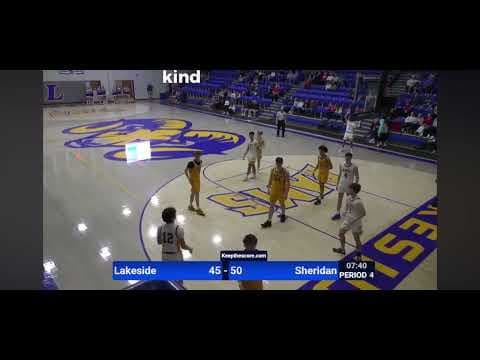 Video of Lane Bickford Center #34 Highlights Sheridan 67 Lakeside 61
