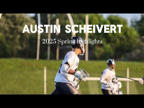 Video of Austin Scheivert 2025 Spring Highlights 