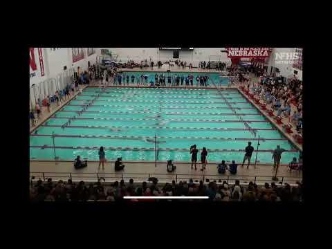 Video of Jadeon Carter - 500 Free 2022 Nebraska State Meet