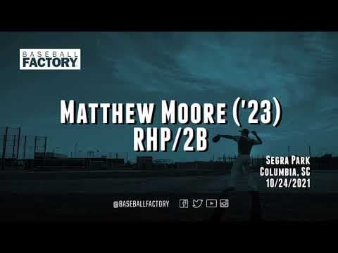 Video of Matthew Moore 2023 Dreher HS Baseball Factory 10/24 Showcase- Segra Park - Columbia, South Carolina