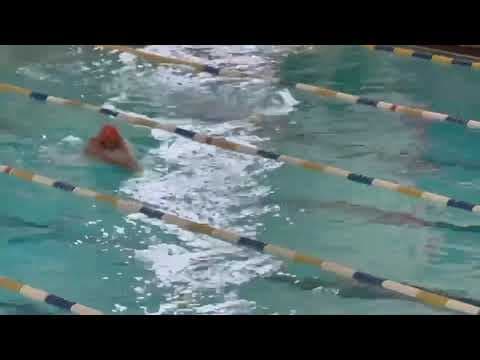 Video of 100 Breaststroke, FCPS counties, 1:18.48 (1st)