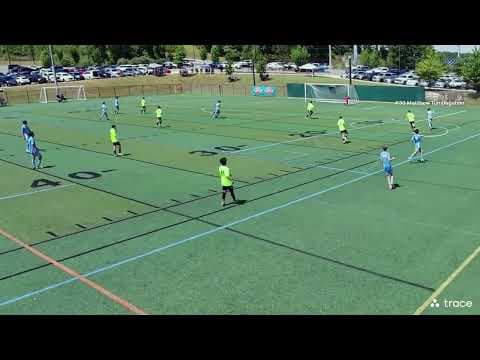 Video of MSC vs HVS - Cross for goal. 