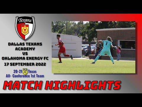 Video of Match Highlights vs Oklahoma Energy