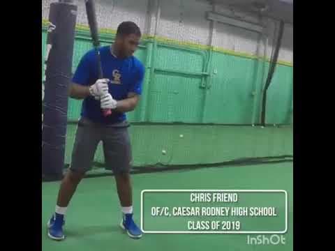 Video of Chris Friend class of 2019 Caesar Rodney H.S