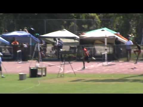 Video of Corey Hedgspeth 300h Adidas Golden South 2013. Corey in Red 1st Place 