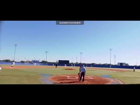 Video of Hitting, Double. Fall 2024: 5 Star Gulf Coast 14U- Savage