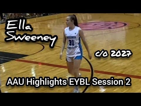 Video of EYBL Session 2 Highlights