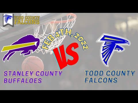 Video of Stanley County Buffaloes vs Todd County Falcons, I am in a white jersey, number 33.