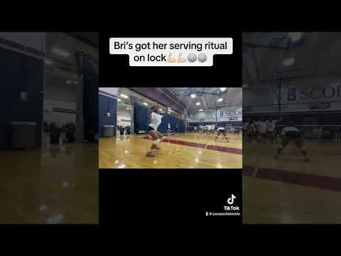 Video of Abriana Riopel Serves 