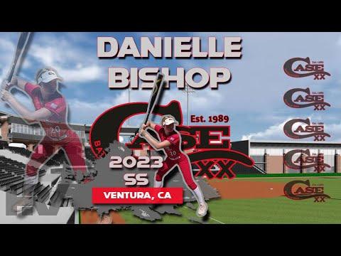 Video of 2023 Danielle Bishop Shortstop, Softball Skills Video 