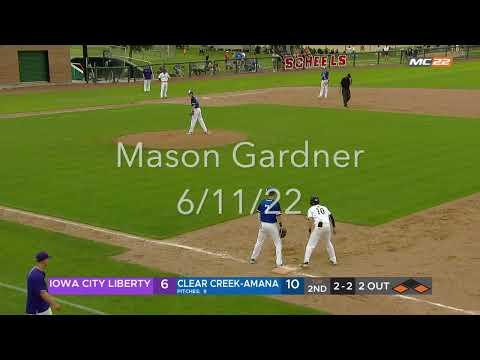 Video of Mason Gardner batting 6/11/22 Crosstown Classic