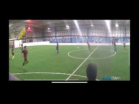 Video of Highlights from a Soccer Indoor League