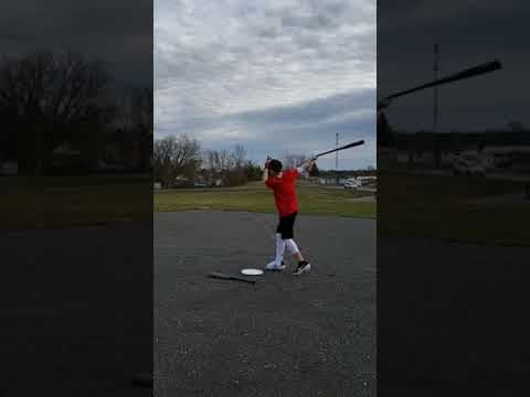 Video of April batting practice 