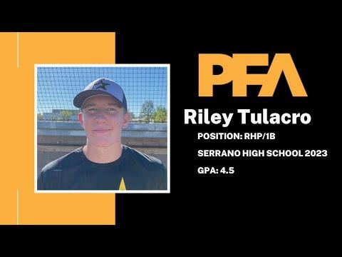 Video of Riley Pitching in PFA Showcase Sept 2021
