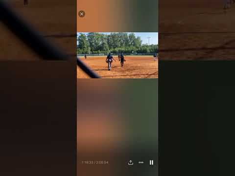 Video of Diving catch in center field 