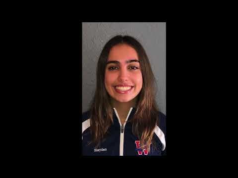 Video of Sophie Slayden (4.04 GPA, 2023 Class): 3M Practice on 7/13/21 & Platform on 7/10/21