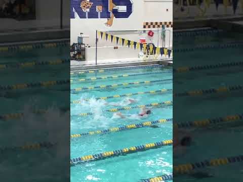 Video of Emma Belke - free relay (black cap-2nd place)