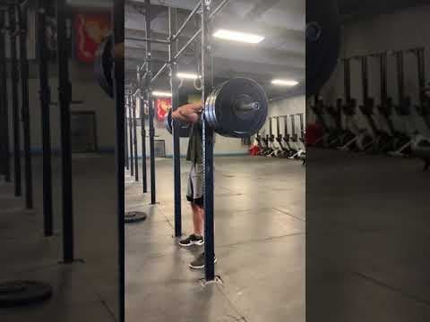 Video of 280 lbs Front squat