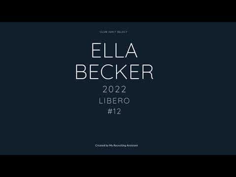 Video of 2020-2021 Early Club Season Highlight